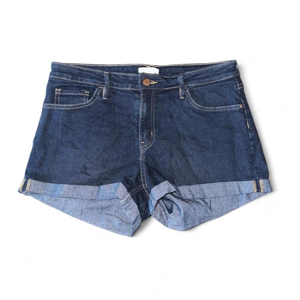 H&M Dark Blue Jean Shorts